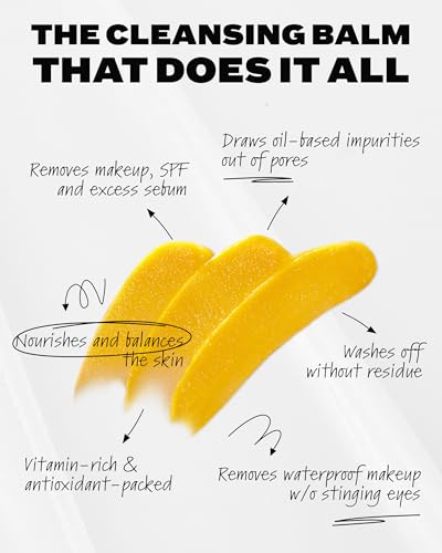 Then I Met You Living Cleansing Balm, Melts Makeup & Sunscreen, Non-Stripping Zero Residue Oil Cleanser with Seaberry, Olive, Grape Seed Oils, Vit E & Persimmon, First-Step Clean Vegan Korean Skincare - Image 3