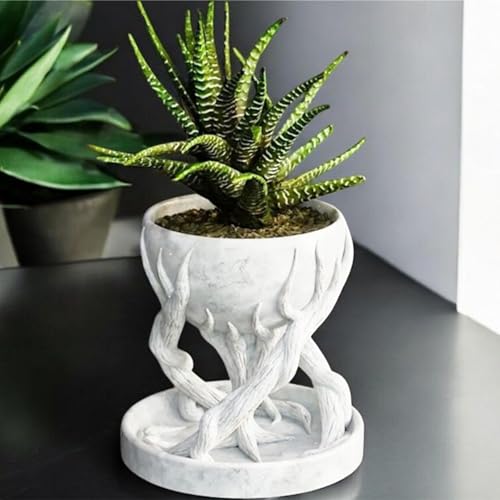 Pots de fleurs extérieurs résistants aux intempéries pour décoration