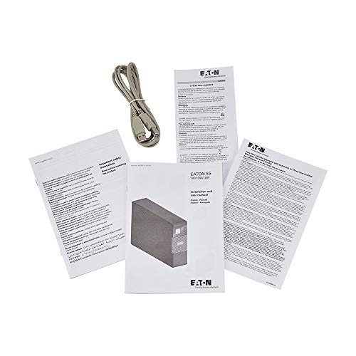 Eaton 5S1500Lcd Ups Battery Backup & Surge Protector, 1500Va / 900W, Avr, Lcd Display, Line Interactive #TOP5