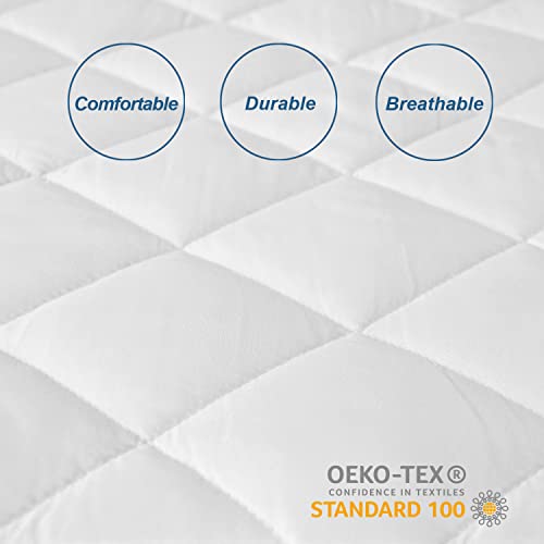 Moonsea Waterproof Three Quarter Mattress Pad, Rv Short Full thumb #1
