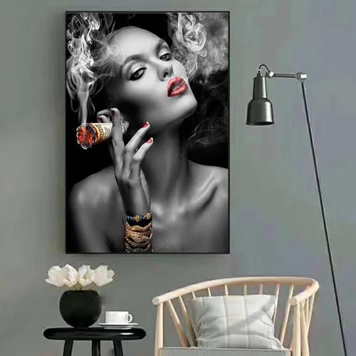 Affiche impression rétro pour décoration d'intérieur salon avec cadre inclus - 3