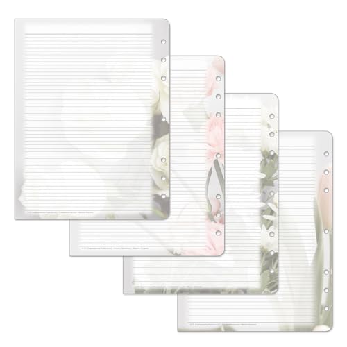 Recharge planificateur Blooms FranklinCovey pages lignées format monarque vert