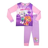 Paw Patrol Girls Everest and Skye Pyjamas, Multicolor, Age 4-5 Years