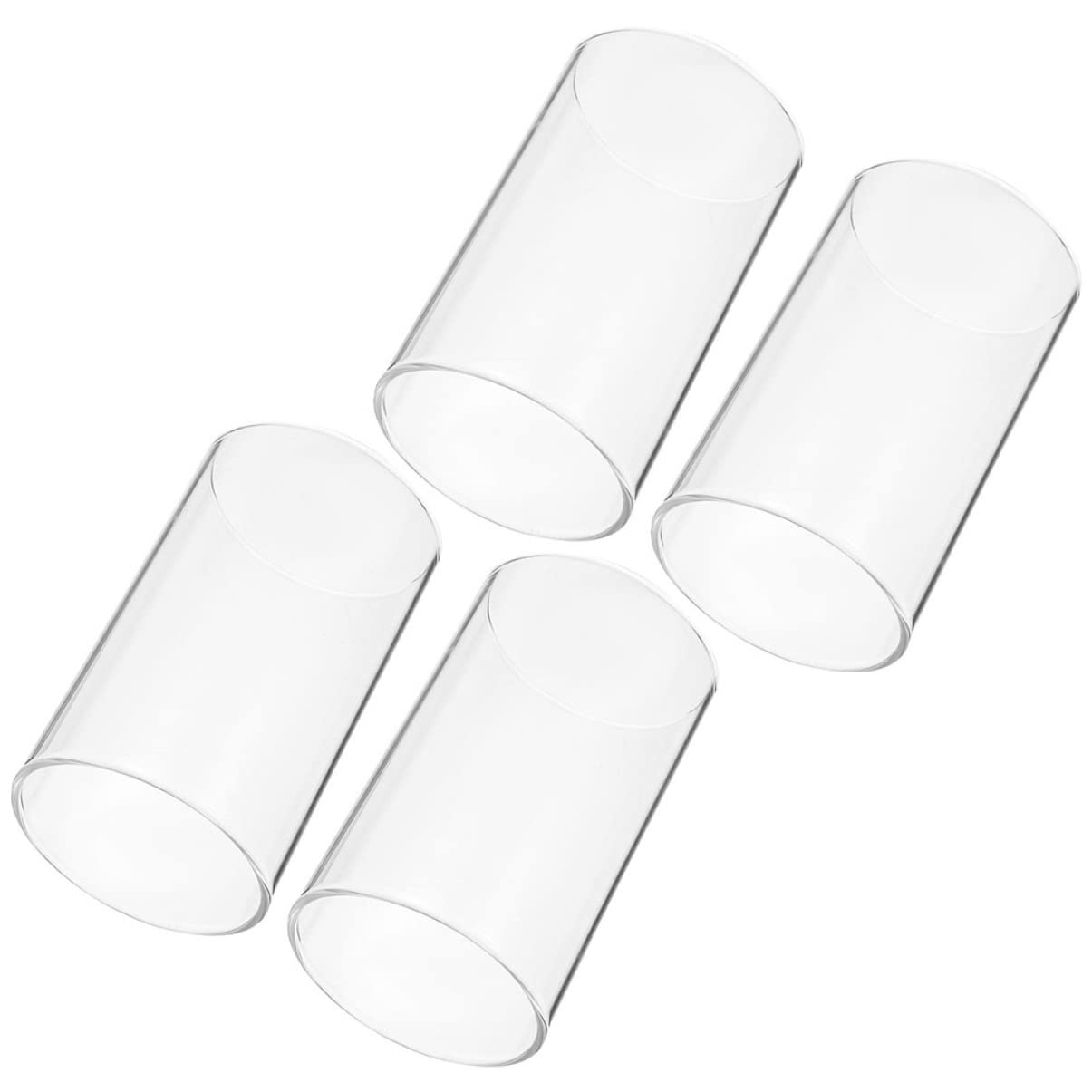 Couvercle en verre cylindrique transparent VALICLUD résistant