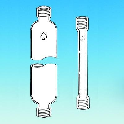 5820-53 Series Chromatography Column with #50 Threds, 50 mm ID, 450 mm Height