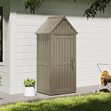 PatioZen Storage Shed Outdoor...