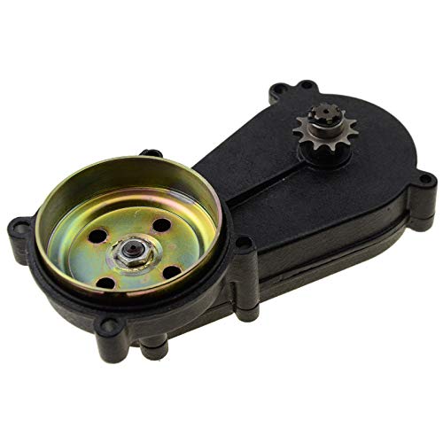 GOOFIT T8F 11 Tooth Sprocket Transmission Gearbox for 2 Stroke 33cc 34cc 47cc 49cc Engine Pocket Bike Dirt Bike Mini ATV Buggy Go kart Black by GOOFIT - Image 5