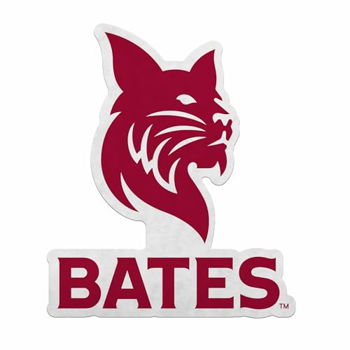 Rico Industries NCAA Bates Bobcats Shape Cut Pennant - Home and Living Room Décor - Soft Felt EZ to Hang