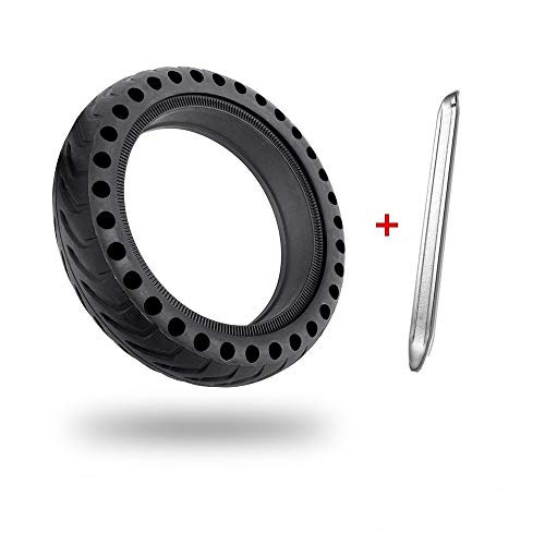 Hapo Solid Tires Front/Rear Wheel Explosion-Proof Replacement Tyre for Xiaomi Mijia M365 Electric