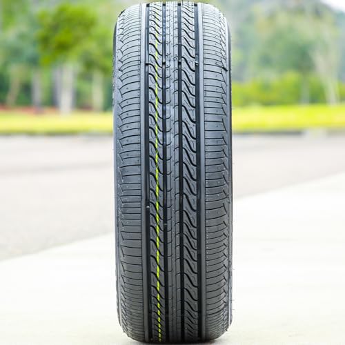 Accelera Eco Plush All-Season Passenger Car Touring Radial Tire-205/60R15 205/60/15 205/60-15 91V Load Range SL 4-Ply BSW Black Side Wall UTQG 400AA - Thumbnail 4