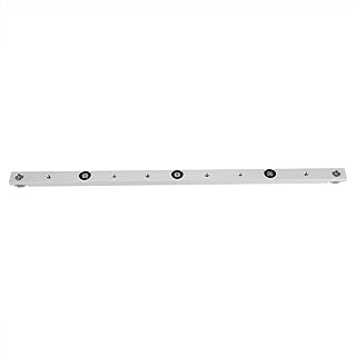 Miter Bar Aluminium Alloy, Jig and Fixture Bar Slider Table Saw Gauge Rod Wood Working Tool Durable In Use 450mm Miter Bar Slider Table Saw Gauge Rod Woodworking Tool (450mm)