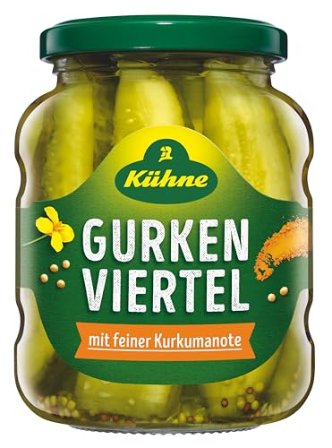 Kühne Gurkenviertel, 370ml