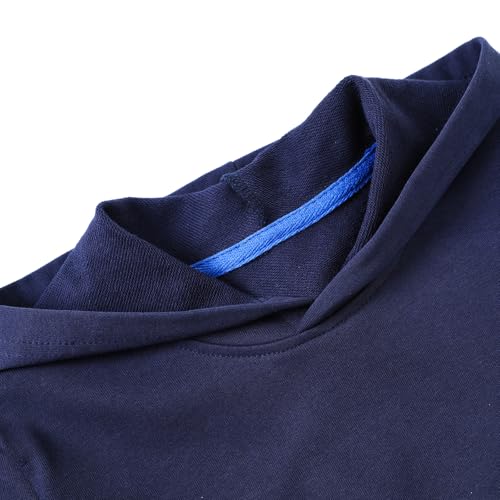Image of HILEELANG Boy Hoodie Sweatshirt Zip-Up Cotton Casual Pocket Jacket Spring Fall Clothes