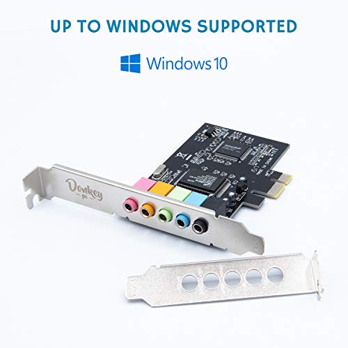 Donkey PC - PCI Express 5.1, Scheda audio con alto...