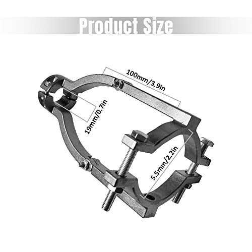 Pousbo Woodworking Square Hole Drill Bits Adapter Bracket, 2023 New Square Hole Drill Fixing Bracket, Premium Square Hole Drill Bit Adapter For Drill Machine Accessory Quickly Install Disassemble (1) #TOP4