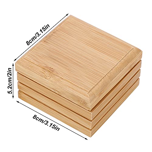 Greenwish Bamboo Soap Dish Wood Soap Box With Lid Bar Soap Tray Holder Storage Rack Container With Drainage Bathroom Shower Storage Holder Plat Soap Saver Soap Case With Drain For Kitchen #TOP3