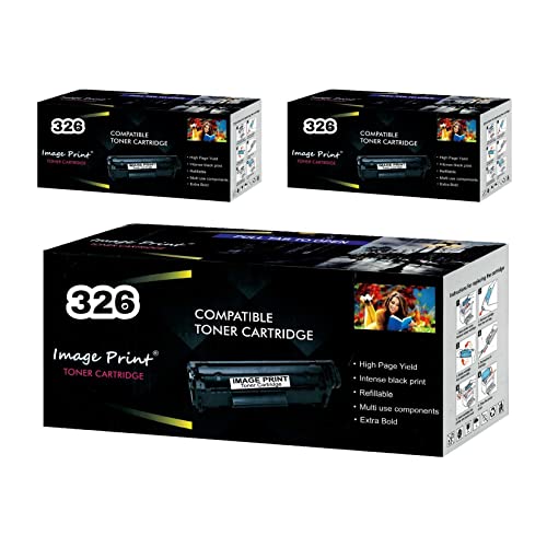 Image of 326 Toner Cartridge for use in Canon LBP6200d, LBP6230 dw, Image Class LBP6230 Printers. (Pack of 3)