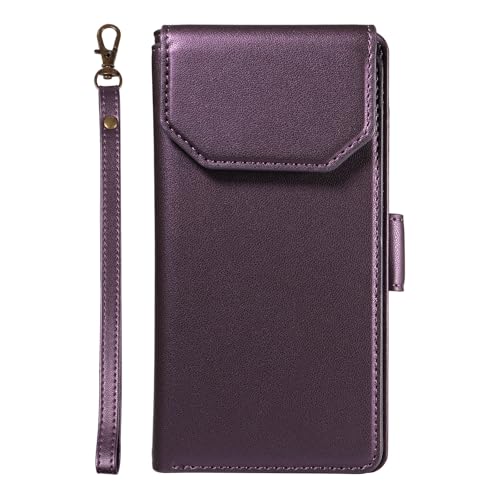 Étui portefeuille en cuir pour Samsung Galaxy S20 Ultra avec porte-cartes et dragonne