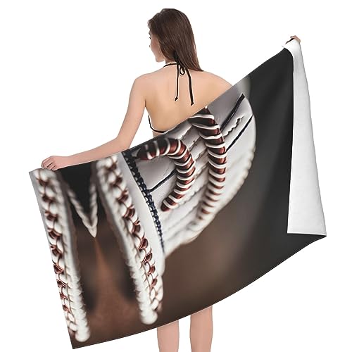 Serviette de bain absorbante anti humidité grand format séchage rapide - 4