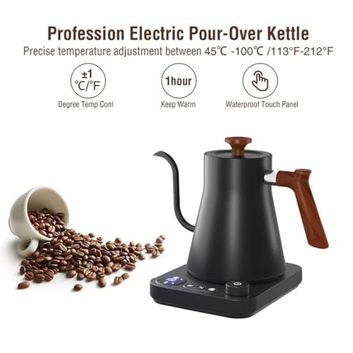 Tetera eléctrica Smart Gooseneck 1.1L acero inoxidable miniatura 2
