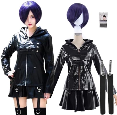 [milky time]ウィッグ付き★ 東京喰種 東京グール 霧嶋 董香 風 コスプレ 衣装 きりしま とうか (M) 詳細画像1