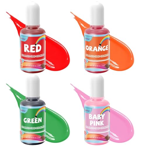 Oil Based Food Coloring, 15ml Large Capacity Oil Food Dye