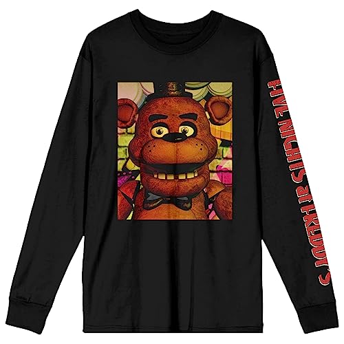 T-shirt manches longues Five Nights at Freddy's idéal pour vos soirées gaming