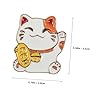 MAGICLULU Lot De 2 Jolies Broches En Forme De Chat Porte- Pour Femmes Et Filles Épingles À Revers En Forme De Chaton De Dessin Animé Pour À Broche En Alliage Pour Chat #1