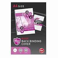 GBC HiGloss Umschlagmaterial, A4, 100Stück, weiß