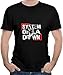 Produktbild Men's System Come and of a Good Down T-Shirt Unisex Black Tee Size XXL