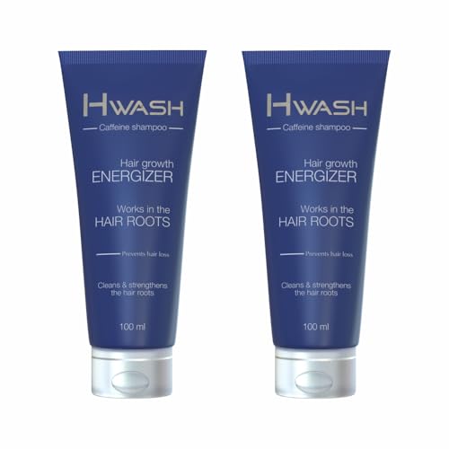 Hwash - Hair Growth Advanced Nourishing Shampoo - 100ml x 2 packs