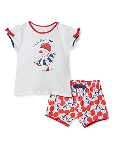 Ensemble Chicco t-shirt et shorts bébé pour les journées au parc