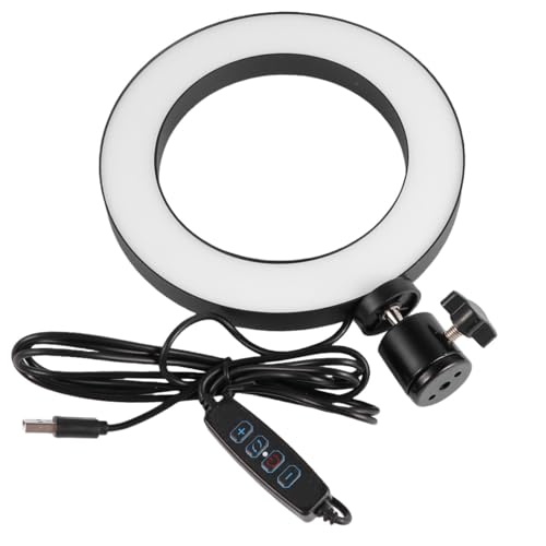 Luz de relleno para video y fotografía con diseño negro en un set de 2 piezas.