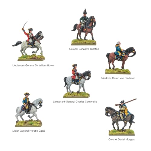 Miniaturas Warlord Black Powder Revolution Comandantes 28mm miniatura 2