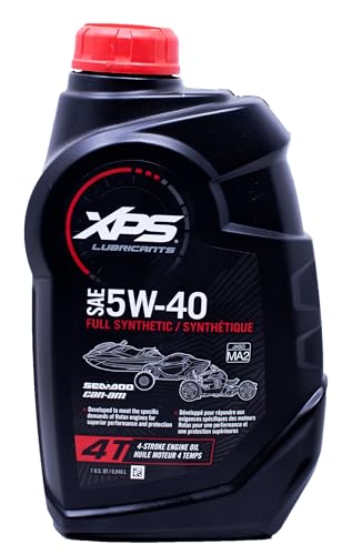 Edwards Full Synthetic OEM Oil Change Kit fits 2014-2024 SeaDoo Spark PWC Watercraft with Spark Plugs