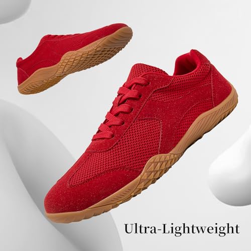 Image of Mens Shoes Barefoot Shoes Men Zero Drop Walking Trail Running Hiking Workout Gym Shoes Lightweight Casual Sneakers