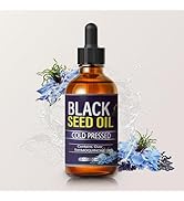 Black Seed Oil - Hair Growth Oil, Carrier Oil for Relaxing Massage and Body Oil, Black Seed Oil f...