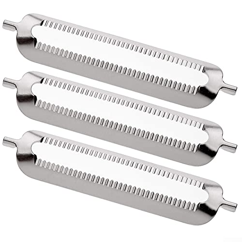 3 cuchillas de repuesto para pelador doble y pelador individual, pelador de espárragos, pelador de dientes