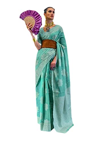 Sari indien femme vert 7853 Lucky Now costume traditionnel de fête