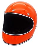 ダムトラックス(DAMMTRAX) バイクヘルメット フルフェイス AKIRA オレンジ Lサイズ(59CM~60CM)
