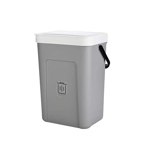 Miniatura 1 de AIVERC Garbage Can Kithchen Trash Can Hanging Trash Bin Recycling Bins Rubish Bin for Bathroom Toilet Trash Bin Cabinet Door Garbage Bin Storage