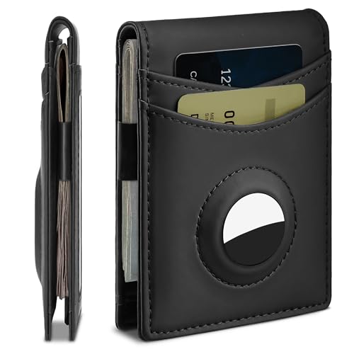 Image of Suncat Slim Airtag Wallet for Men Card Holder RFID Wallet with Money Clip