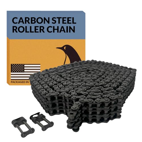 PGN #60-3 Triplex Triple Strand Roller Chain x 10 feet + 2 Connecting Links