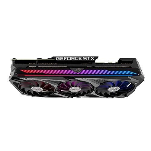 ASUS ROG Strix NVIDIA GeForce RTX 3060 Ti OC Edition Gaming Graphics Card (PCIe 4.0, 8GB GDDR6, HDMI 2.1, DisplayPort 1.4a, Axial-tech Fan Design, 2.9-Slot, Super Alloy Power II, GPU Tweak II) by ASUS - Used condition - Image 4