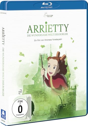 Arrietty estuche blanco el regalo perfecto de animación en Blu-ray 3