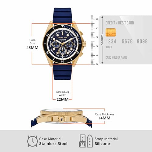Image of Michael Kors Maritime Blue Watch MK9205