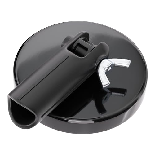 Magnetic Pick-Up Tool Attachment, 3.20' Diameter, 0.440' Thick Magnet Assembly with Acme-Threaded Attachment for Standard Broom Handle, 65 Pounds Pull, 1 Each