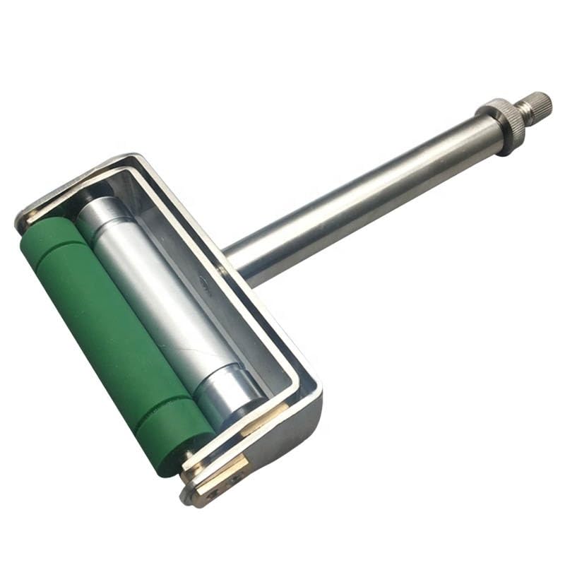 Rouleau encreur manuel ZS en acier inoxydable, précision fine de 140 LPI