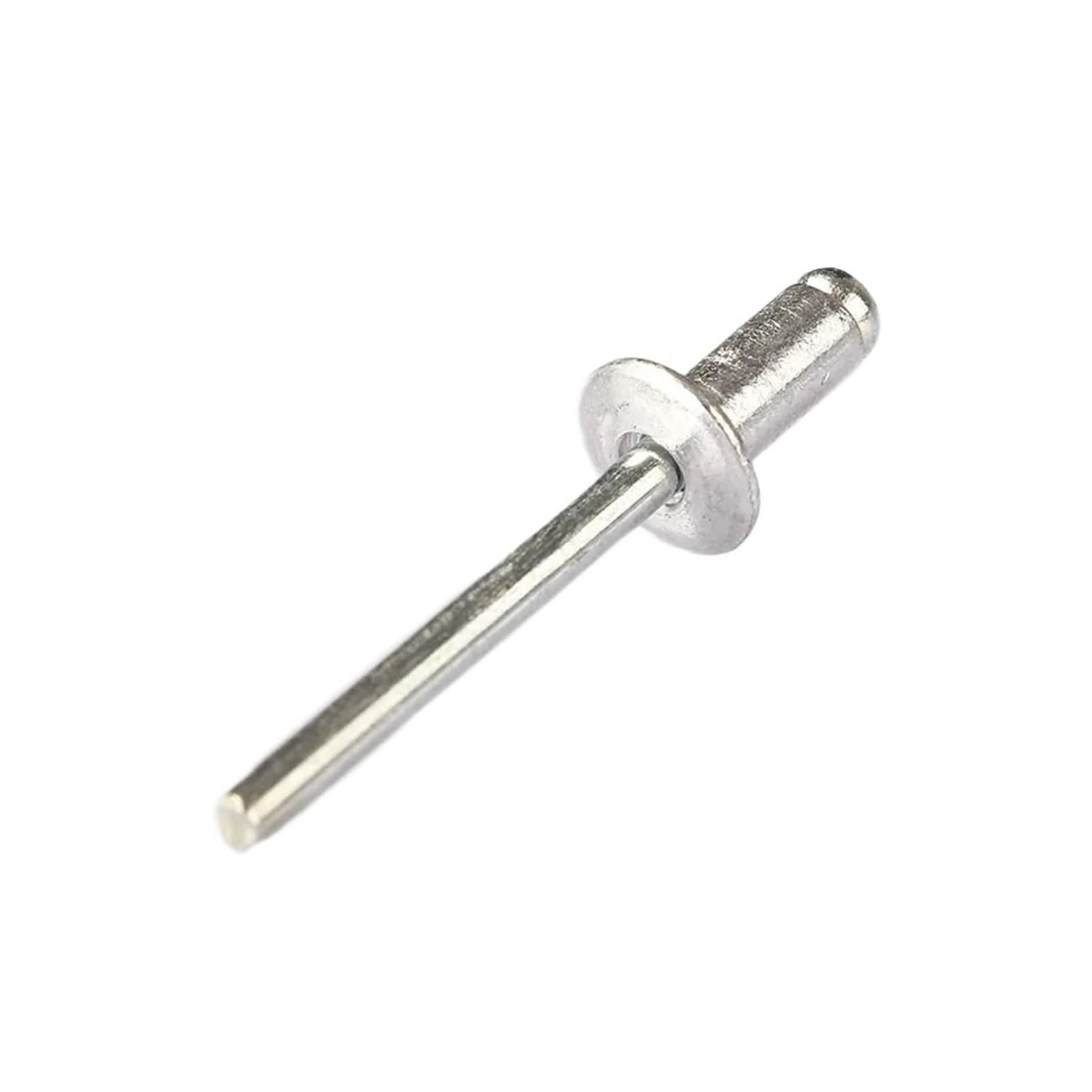 60-częściowy zestaw nitów, zawiera nity 2,4 mm, 3,2 mm, 4,0 mm i 4,8 mm, idealny do majsterkowania, napraw samochodowych i mocowania.