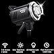 Godox MS300-V 300W Studioblitz, COD LED Einstellicht, 2.4G Wireless X System 5600K Bowen Mount Monolight mit Reflektor für Hochzeitsfotografie GN58